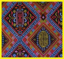 Zhuang Brocade Fibre